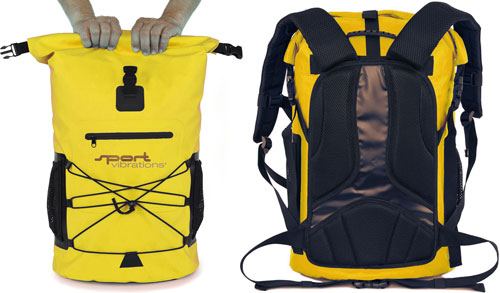 Sport Vibrations - Premium<br>Thermo-Dry Bag Gelb<br>Outdoor Rucksack